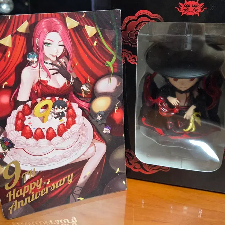[BUNJANG] Mafia42 Jujak Mafia Figure Set / 주작맢 피규어 + 9주년 스파이 엽서 카드