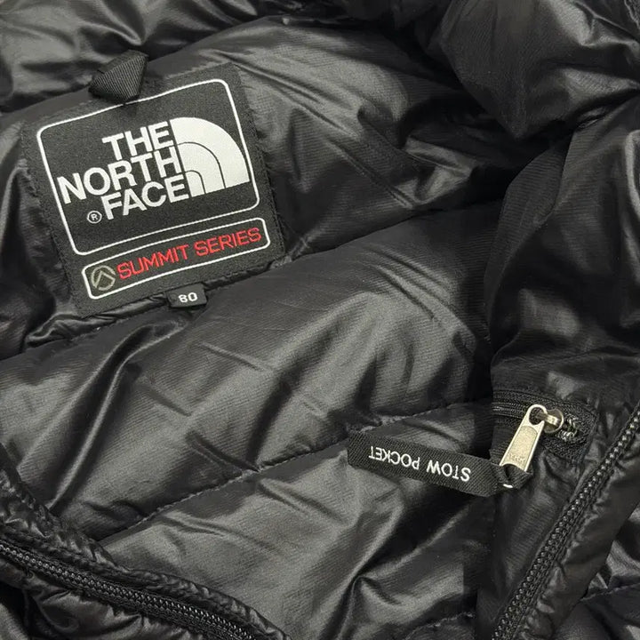 [BUNJANG] The North Face Summit Arcon Padded Vest Black / 노스페이스 딱붙핏 써밋 아콘 패딩 조끼 베스트 블랙 80