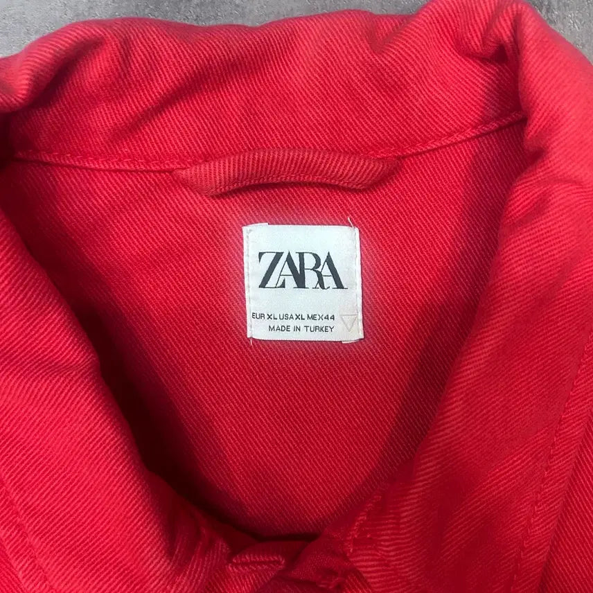 [BUNJANG] ZARA Vintage Washed Work Shirt Jacket / ZARA 빈티지 워싱 워크셔츠 자켓 (빈티지)