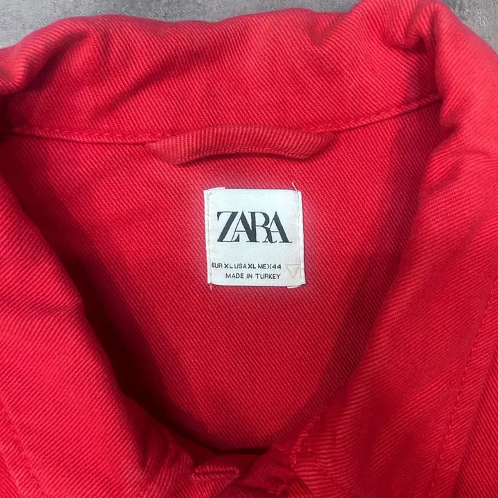 [BUNJANG] ZARA Vintage Washed Work Shirt Jacket / ZARA 빈티지 워싱 워크셔츠 자켓 (빈티지)