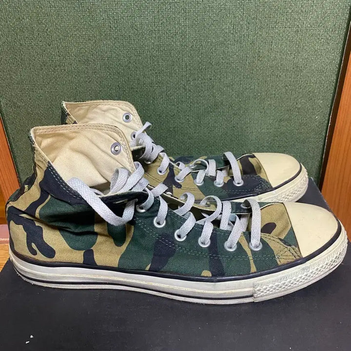 [BUNJANG] Converse High Camo Sneakers / 컨버스 하이 카모 290