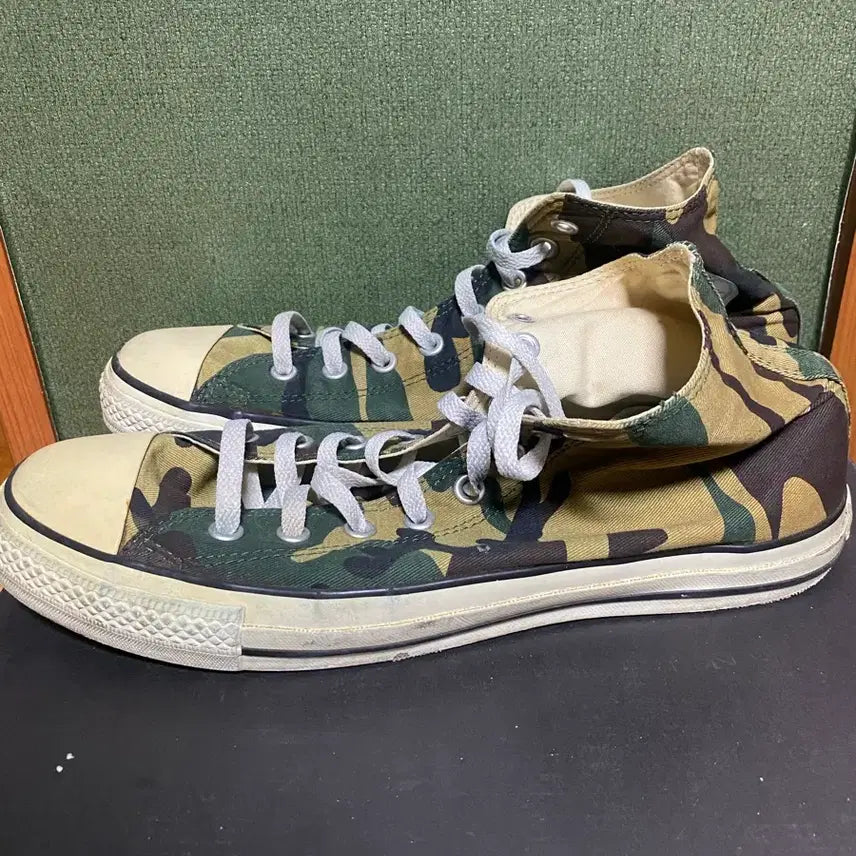 [BUNJANG] Converse High Camo Sneakers / 컨버스 하이 카모 290