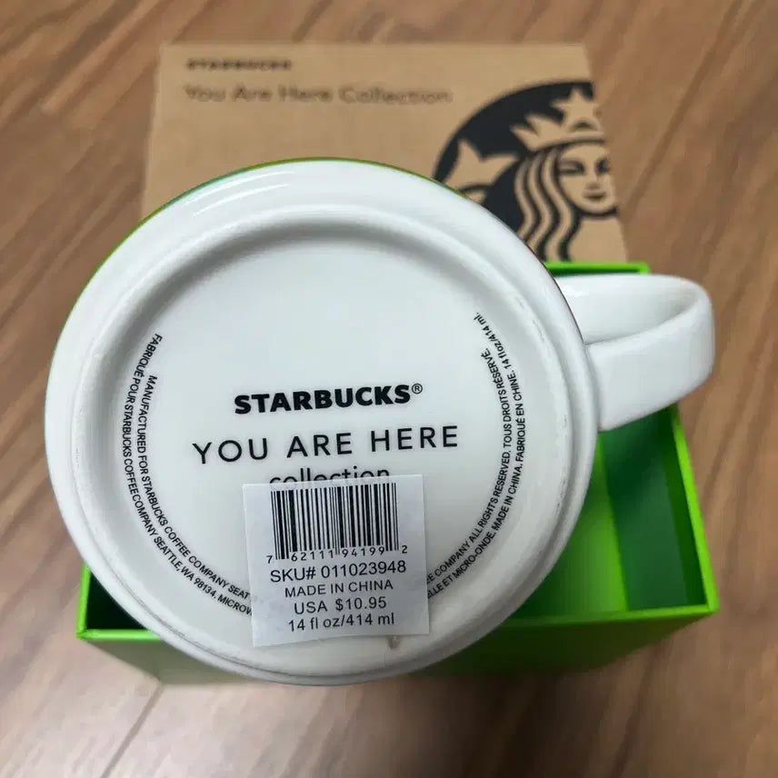 [BUNJANG] Starbucks Cambridge City Mug / 스타벅스 유아히어 You Are Here 캠브릿지 시티컵 머그컵