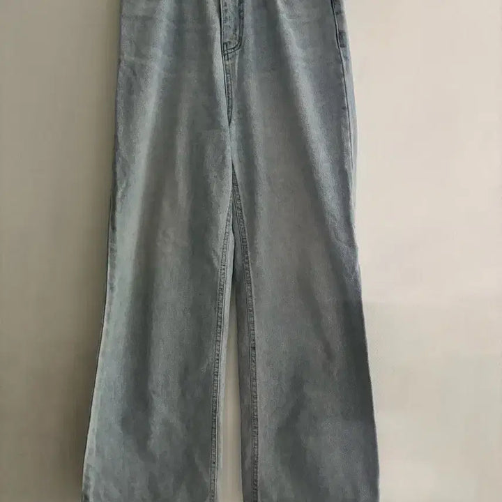 [BUNJANG] Light Wash Denim Wide Leg Pants / 연청 데님 와이드 팬츠