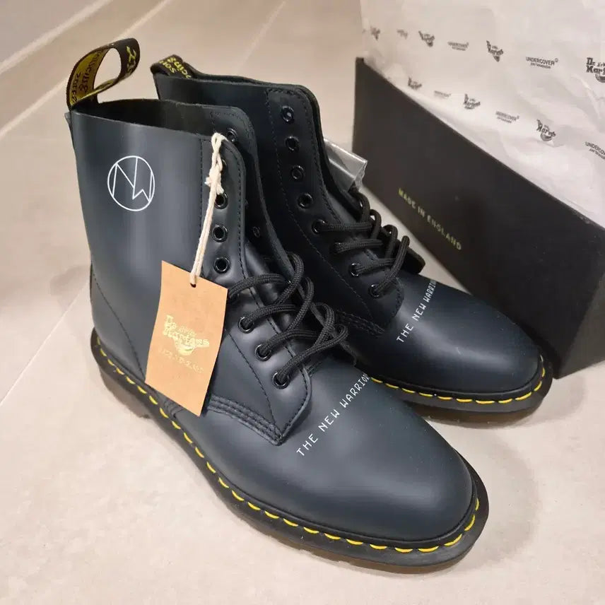 [BUNJANG] Undercover x Dr. Martens Navy Boots UK7 / 언더커버 x 닥터마틴 네이비 부츠 UK7