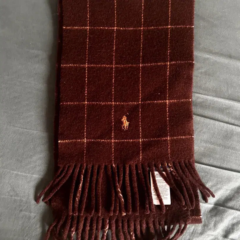 [BUNJANG] Polo Wool Muffler / 폴로 울 머플러