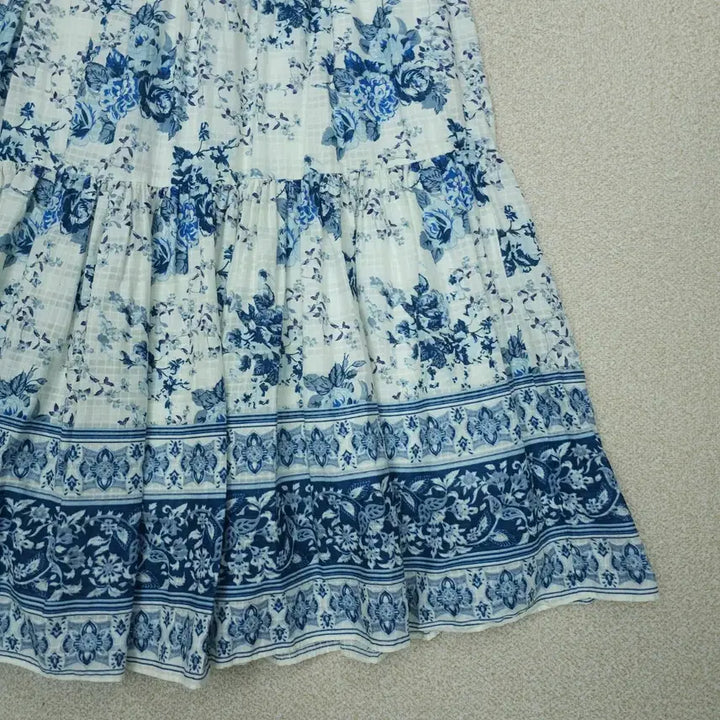 [SOLD OUT] (M-L)자라 여성 롱 맥시 스커트 플라워 패턴 W3090