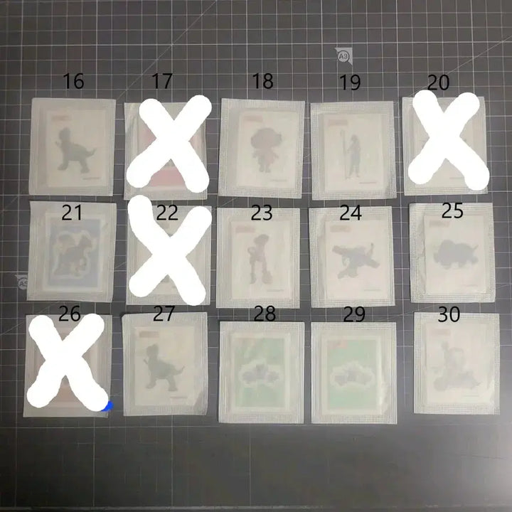 [BUNJANG] Starbucks Toy Story Unopened Sticker Set / (40여종) 스타벅스 토이스토리 띠부씰 미개봉 스티커