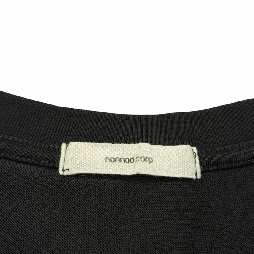 [SOLD OUT] NONNOD 논노드 소프트 드링크 반팔티 워시드 블랙 2