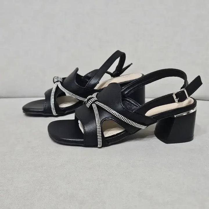 [BUNJANG] Cubic Sandals (225) / 새상품 큐빅 샌들 225