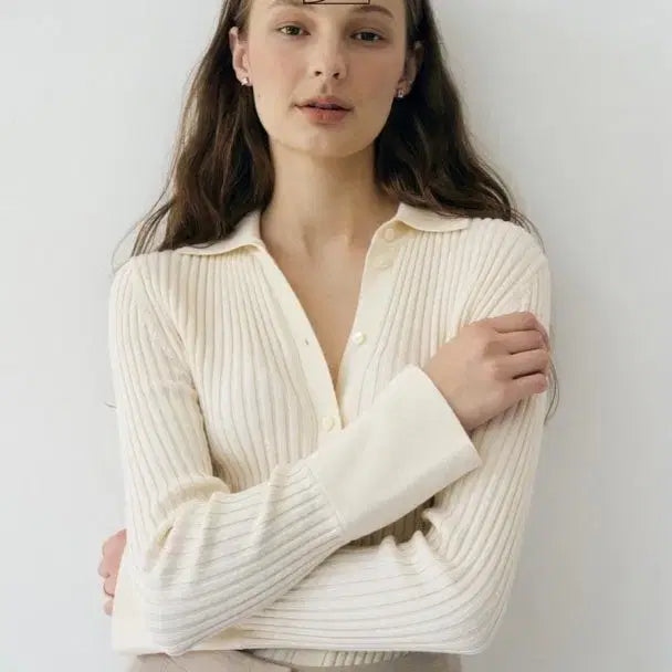 [BUNJANG] Sie Roha Ribbed Cardigan / 시에 sie 로하 리브드 가디건