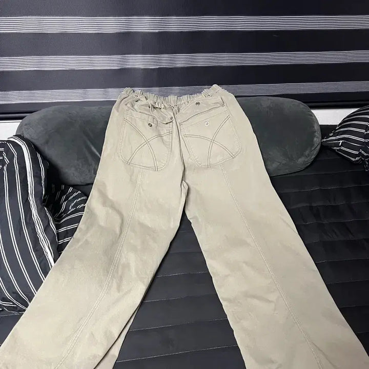 [BUNJANG] Akam Cargo Wide Pants / 아캄 카고 와이드 팬츠
