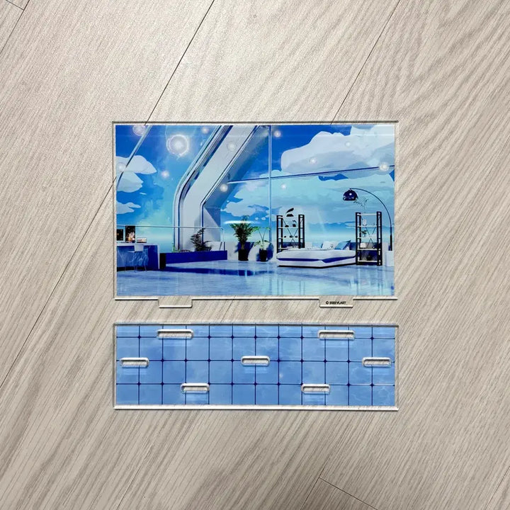 [BUNJANG] PLAVE Anifplus Yejun Room Acrylic Diorama / 플레이브 애니플러스 예준룸 아크릴 디오라마, 아크릴 카드 양도