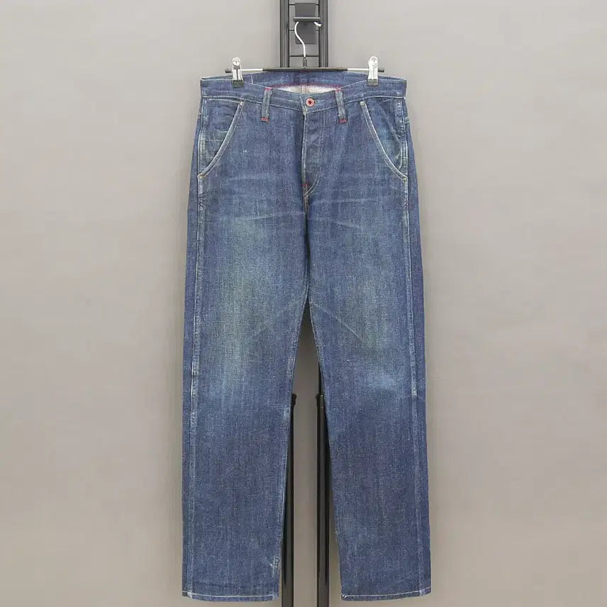 [BUNJANG] BURGUS PLUS 12.7oz Broken Twill Logger Denim Pants / BURGUS PLUS 버거스플러스 12.7oz 브로큰트윌 로거데님30인치