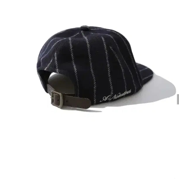 [BUNJANG] AAOA Wool Stripe Cap Navy / AAOA 울 스트라이프 캡 네이비