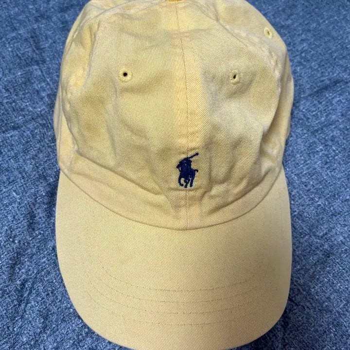 [BUNJANG] Polo Ralph Lauren Leather Tab Cap / 폴로랄프로렌 모자 가죽탭