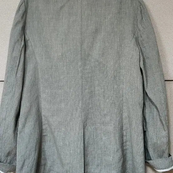 [BUNJANG] Hazzys Linen Blend Jacket / 헤지스 린넨 혼방 자켓 90-165 카키색
