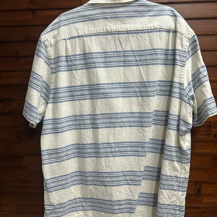 [SOLD OUT] 빠른판매) 더블알엘 rrl 스트라이프 린넨 캠프셔츠
