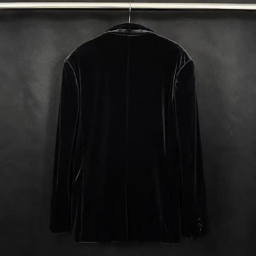 [BUNJANG] 2PLAN STUDIO Velvet Black Jacket / 2PLAN STUDIO 벨벳 블랙 자켓