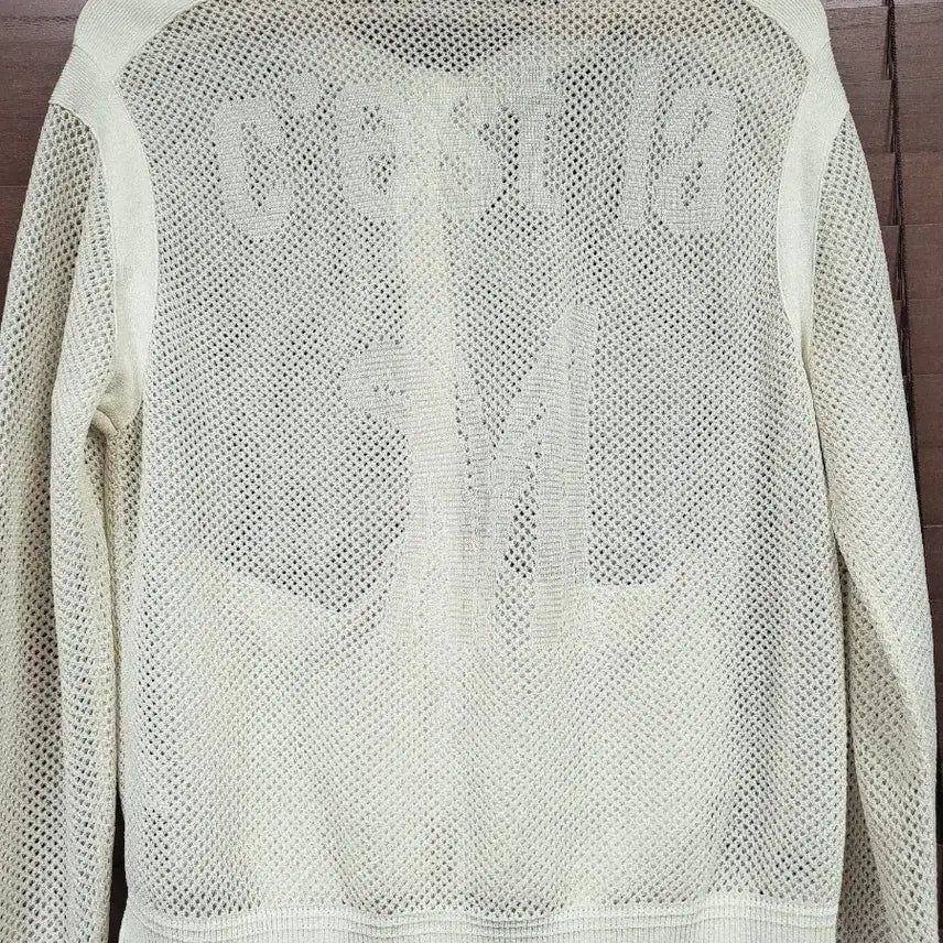 [BUNJANG] MINE Ivory See-through Cardigan / MINE 아이보리 시스루 가디건