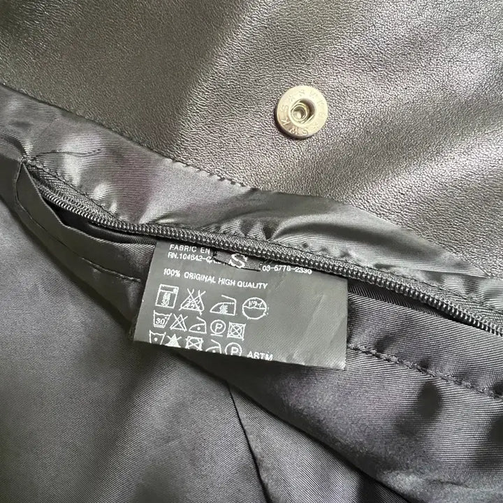 [BUNJANG] Neil Barrett Leather Paneled Biker Jacket / [M] 닐바렛 정품 레더 배색 라이더 재킷 자켓