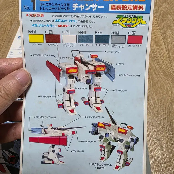 [BUNJANG] Aoshima Chancer CH-011G 1/48 Real Action Model (Vintage) / 고전프라 아오시마 챈서 CH-011G 1/48 리얼액션 모델 (구판)