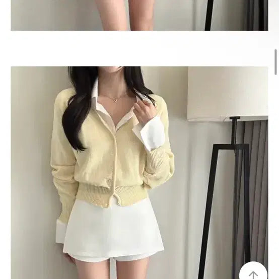 [SOLD OUT] 옐로우 봄 가디건