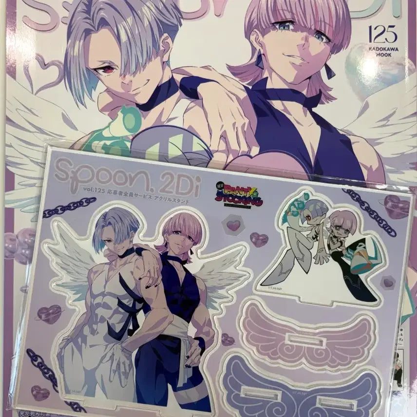 [BUNJANG] Pantsy &amp; Stockings Poly Brothers Spoon + Acrylic Stand (Sealed) / 주말 할인! 팬티&amp;스타킹 팬스가 폴리 형제 스푼+아크릴 스탠드 미개봉