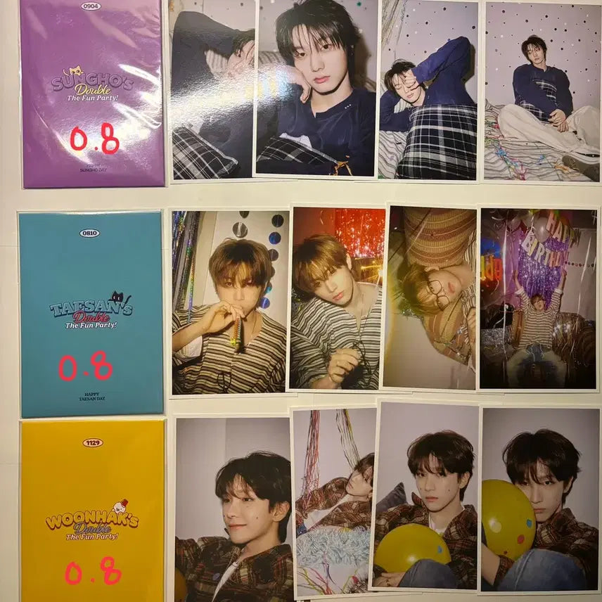 [BUNJANG] BOYNEXTDOOR Unofficial Sticker Bundle Set / 보이넥스트도어 보넥도 비공굿 스티커 무님 요모조모 스티커 일괄 양도 원가