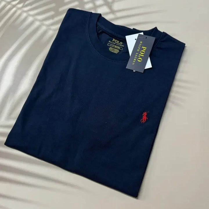 [BUNJANG] Polo Classic Round Short Sleeve T-shirt / (새상품) 폴로 클래식 라운드 반팔티