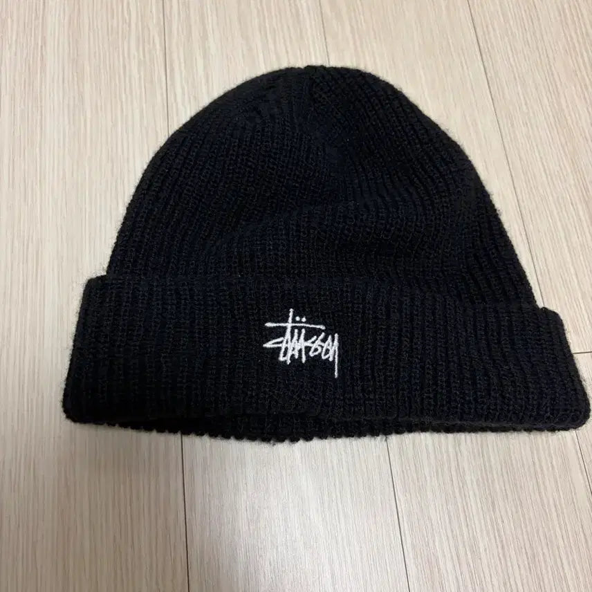 [SOLD OUT] 스투시 배이직 커브 비니 블랙