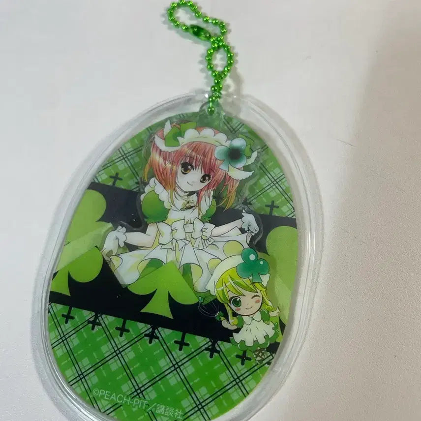 [BUNJANG] Shugo Chara! Character Art Acrylic Keychain -amu / 캐캐체 캐릭캐릭체인지 아무 원화 아크릴 키링