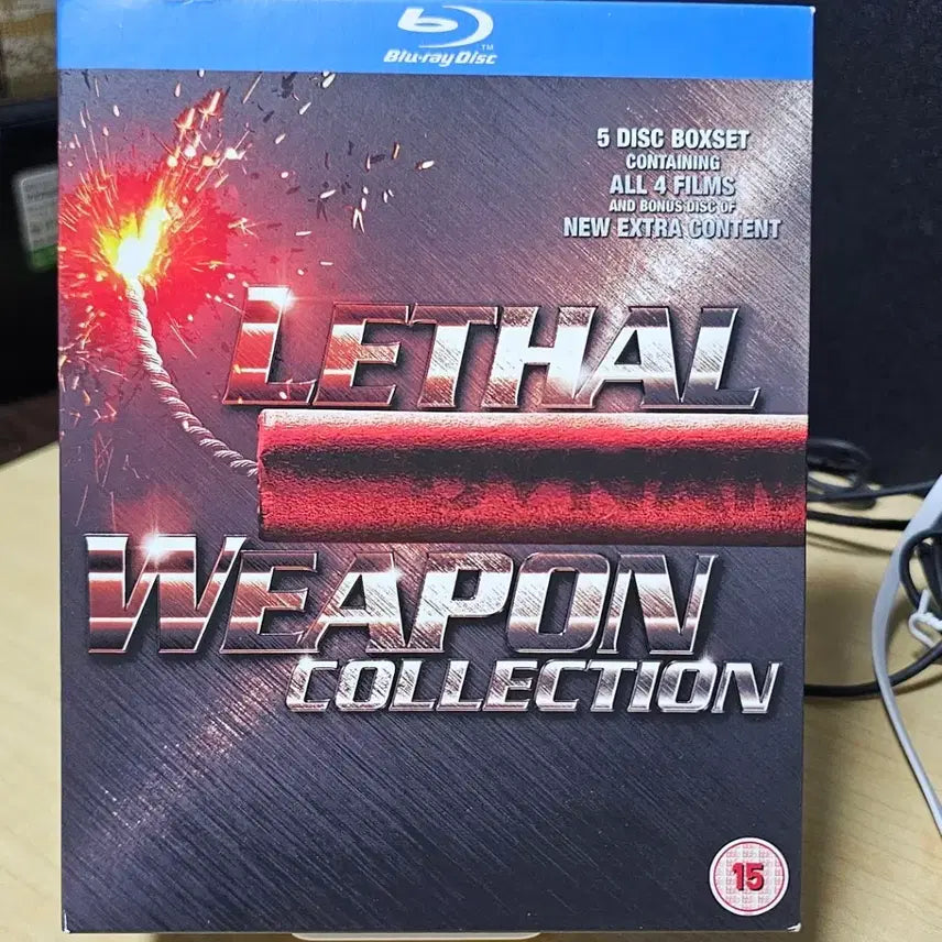 [BUNJANG] Lethal Weapon Collection 5-Disc Blu-ray Box Set / 리썰 웨폰 콜렉션 블루레이 5 Disc 박스세트