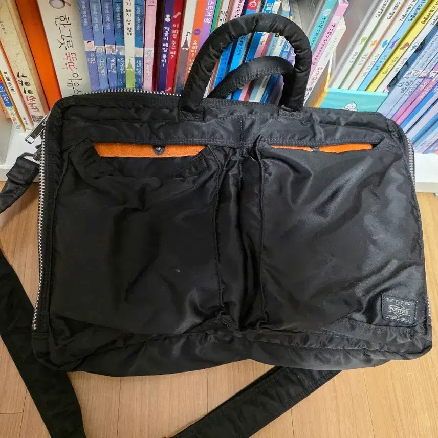 [BUNJANG] Porter Tanker Two-Way Briefcase Black / 포터 탱커 투웨이 브리프케이스 블랙