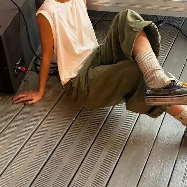 [BUNJANG] Vans LX Authentic 44 Charm Green Blue Sneakers / [270]반스 LX 어센틱 44 참스 그린 블루