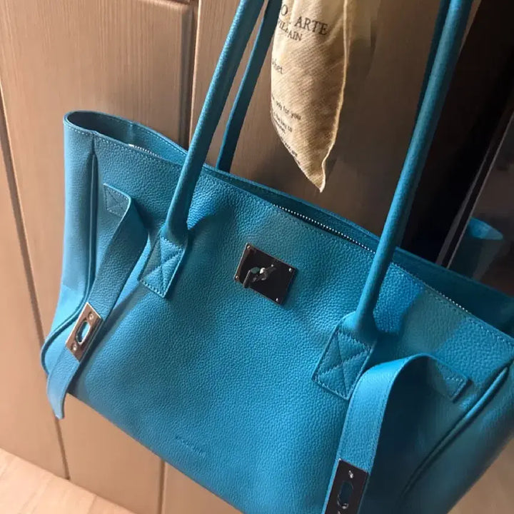 [BUNJANG] Gangjaemae Modian Blue Shoulder Bag / 강자매 모디앙 가방