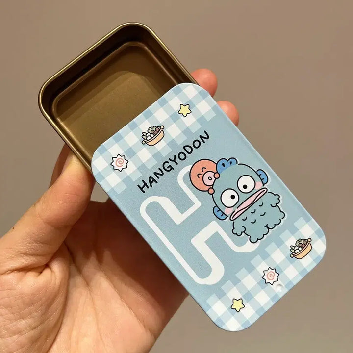 [BUNJANG] Sanrio Hangyodon Square Tin Case / 산리오 한교동 사각 틴케이스