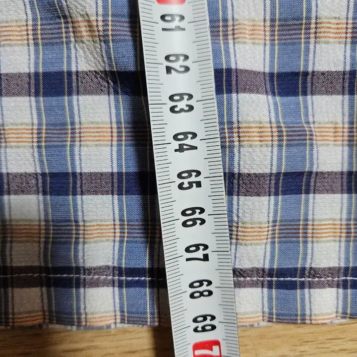 [BUNJANG] Yejak Checkered Shirt (Size 105) / 예작 체크 셔츠 남방 105