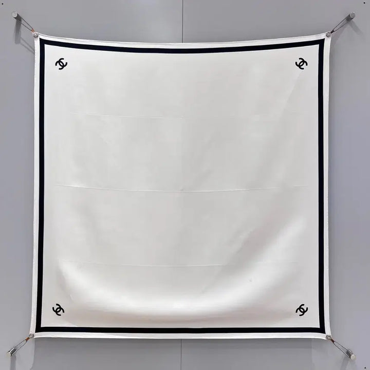 [BUNJANG] Chanel 90cm Silk Scarf / 샤넬 90cm 스카프 정품 미사용 Chanel