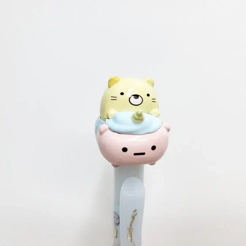 [BUNJANG] Sumikko Gurashi Neko Mascot Ballpoint Pen / 스밋코구라시 네코 마스코트 볼펜