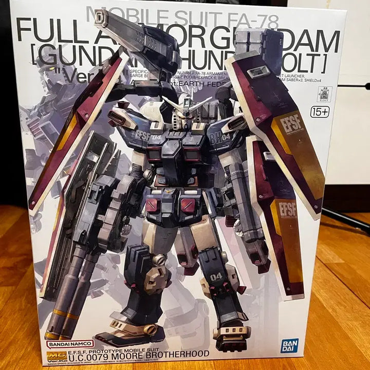 [BUNJANG] MG Full Armor Gundam Thunderbolt ver.Ka Model Kit / MG 풀아머건담 썬더볼트 ver.ka
