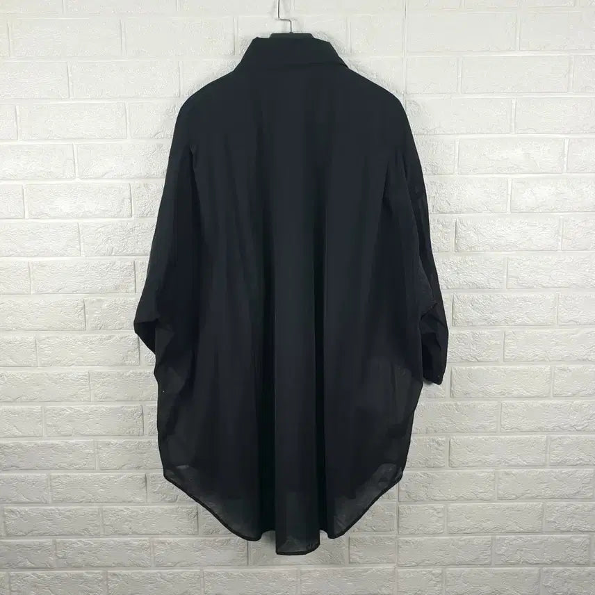 [BUNJANG] Issey Miyake Oversized See-Through Shirt / [55-66]이세이미야케 오버핏 시스루 셔츠