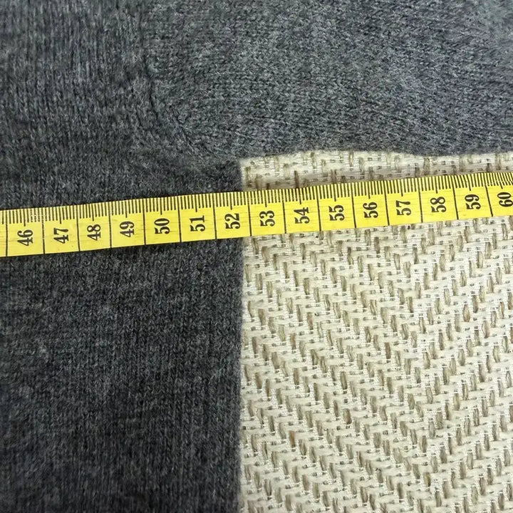 [BUNJANG] Miu Miu Back Logo Gray Cardigan 40 / 정품) 미우미우 신형 여성 백로고 그레이 가디건 40
