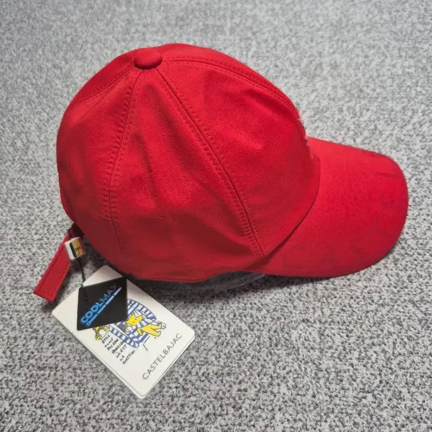 [SOLD OUT] 카스텔바작 레드 볼캡 모자 (새상품) FREE