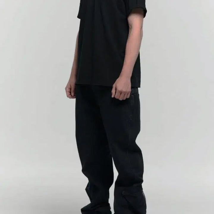 [BUNJANG] Plastic Product Ankle Cargo Pants / 플라스틱프로덕트 앵클카고 블랙L