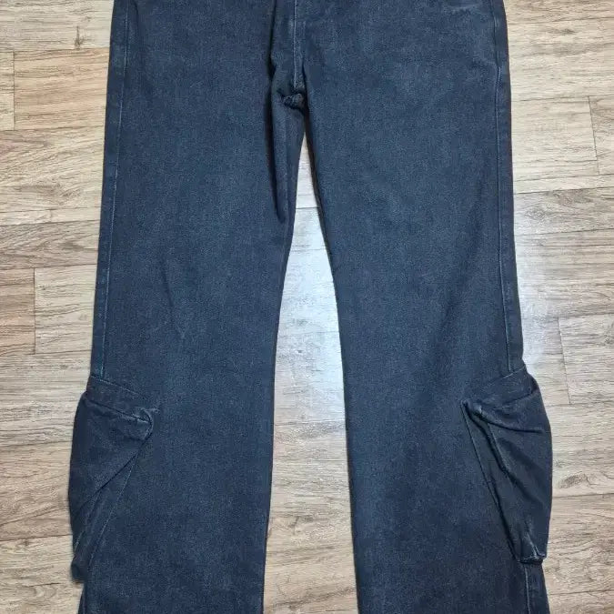 [BUNJANG] Plastic Product Ankle Cargo Pants / 플라스틱프로덕트 앵클카고 블랙L