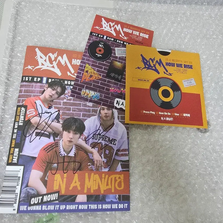 [BUNJANG] Various Members Signed Album / 인어미닛  멤버 싸인 앨범