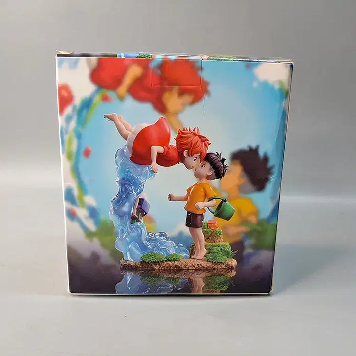 [BUNJANG] Ponyo and Sosuke Diorama Figure / 벼랑 위의 포뇨 포뇨와 소스케 디오라마 피규어