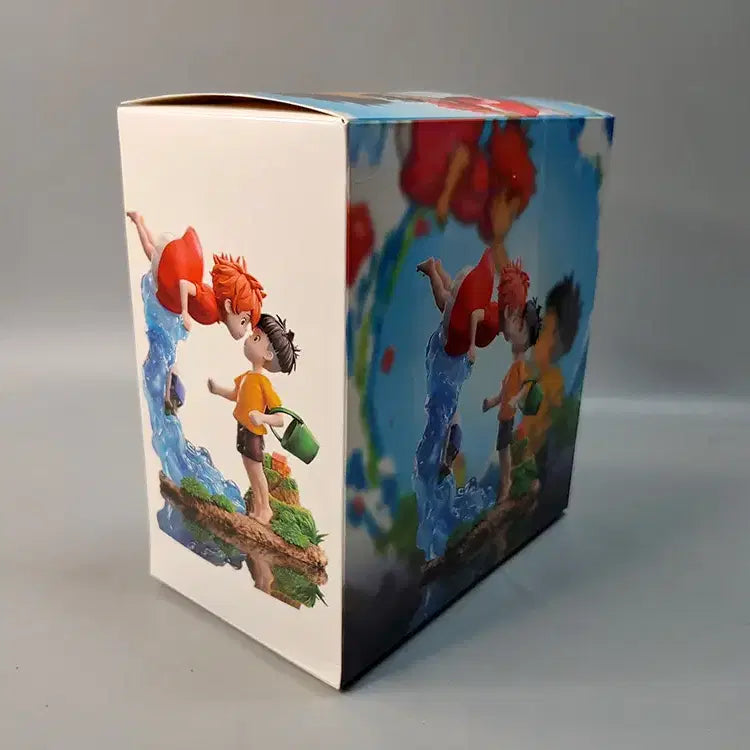 [BUNJANG] Ponyo and Sosuke Diorama Figure / 벼랑 위의 포뇨 포뇨와 소스케 디오라마 피규어