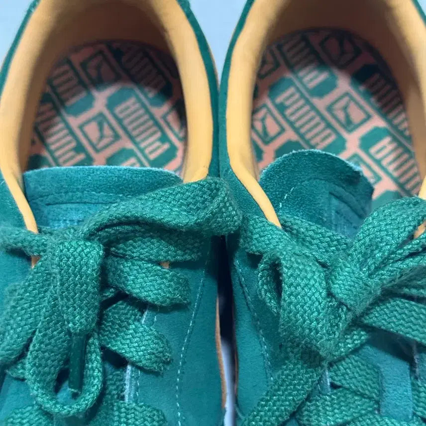[BUNJANG] Puma Palermo Green Suede Sneakers / 푸마 팔레르모 그린 240